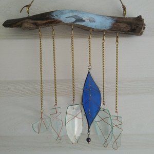 Stained Glass Wind Chime